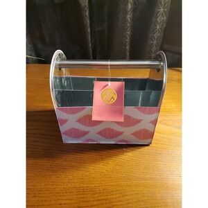 NWT Macbeth Collection By Margaret Josephs Galvanized Divided Caddy #37463‎